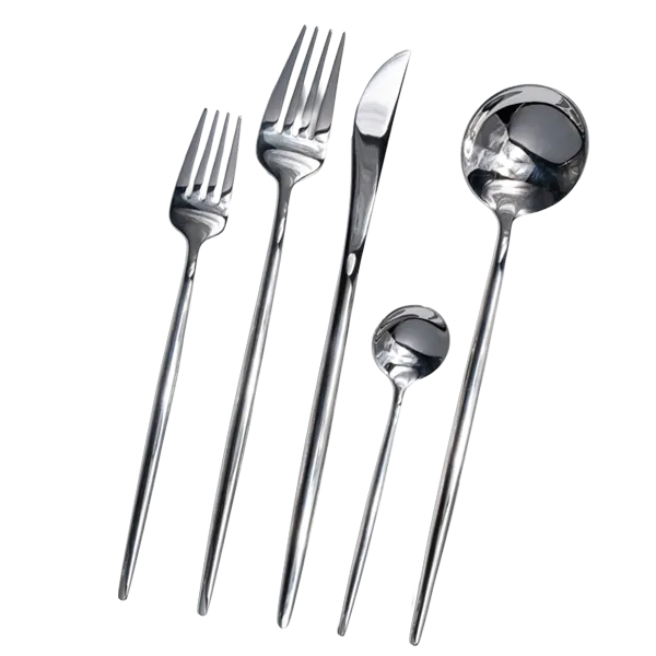 Cubiertos Globo Plata